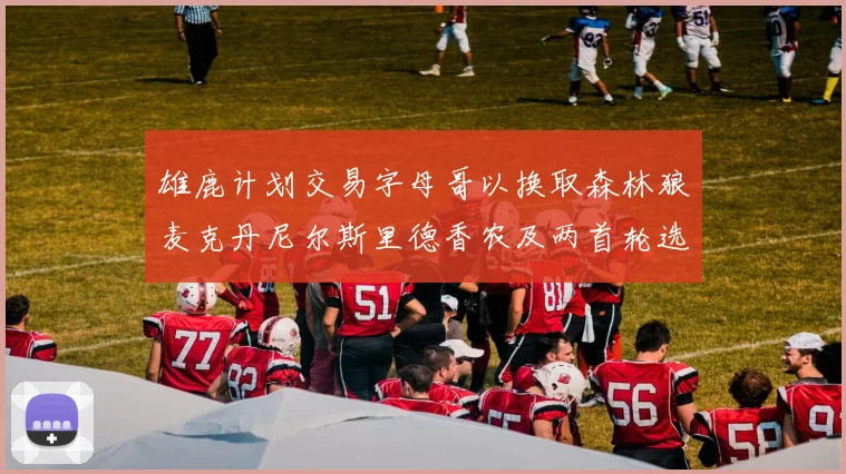 雄鹿计划交易字母哥以换取森林狼麦克丹尼尔斯里德香农及两首轮选秀权